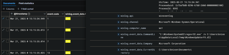 DLL loading via regsvr32