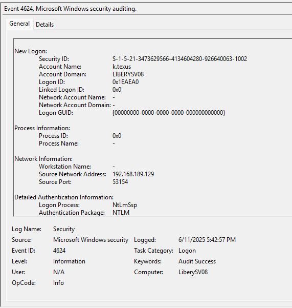 Pass-the-Hash authentication