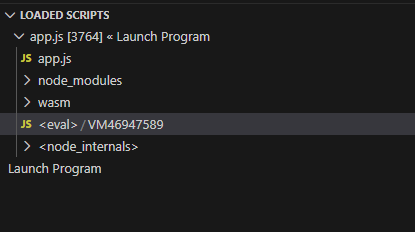Loaded Scripts panel showing deobfuscated eval