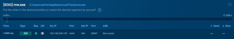 Sandbox network connections